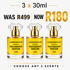 3 x 30ml Fragrance Bundle